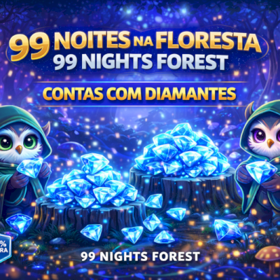 99 NOITES NA FLORESTA / 99 NIGHTS FOREST- CONTAS COM DIAMANTES