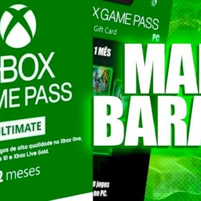 XBOX GAMEPASS ULTIMATE (CONSOLE, PC XCLOUD) PC KEY + (BRINDE)