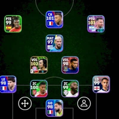 Conta de Efootball com + de 3k de over