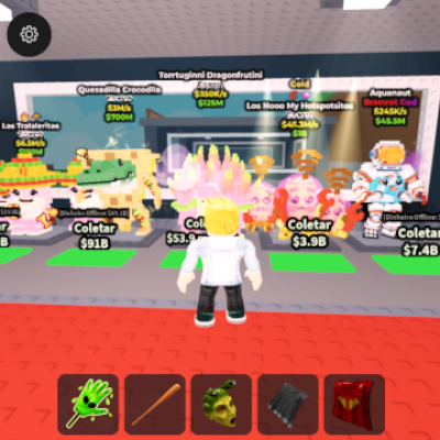 Vendo todos os meus brainrots