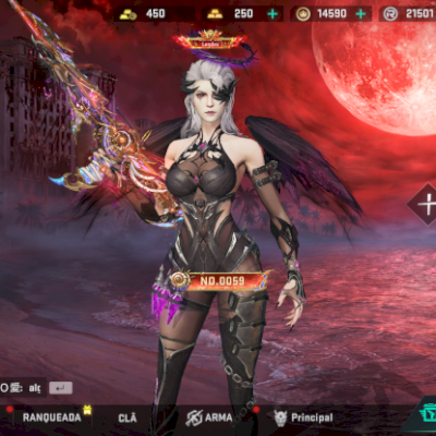 Conta Blood Strike LOTADA de ITEMS ! mais de 6mil reais investidos