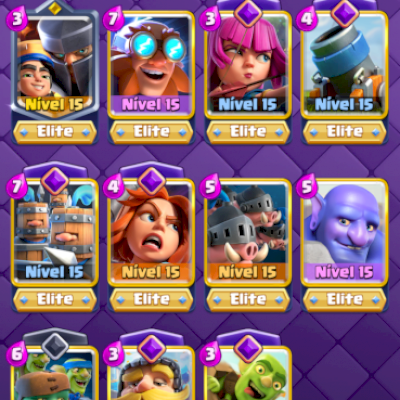 Conta boa clash royale