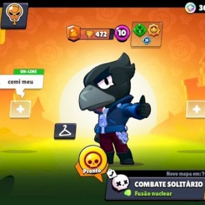 Conta de brawl stars e clash of clans