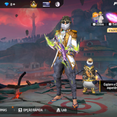 CONTA FF ANTIGA(BASTANTE ITENS RAROS)