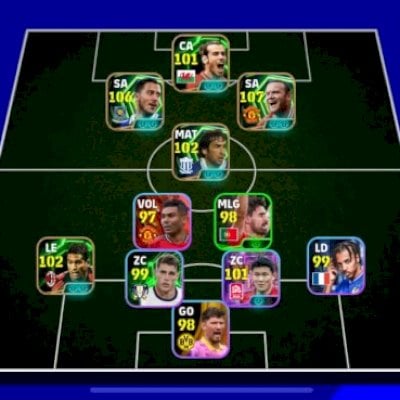 Efootball mobile contas hazard