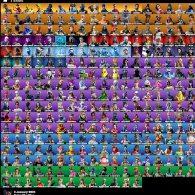 Anuncio conta de fortnite +4000 gastos