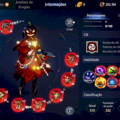 ARQUEIRA LVL 121 + 210K POWER TOTALMENTE OFENSIVA SA64