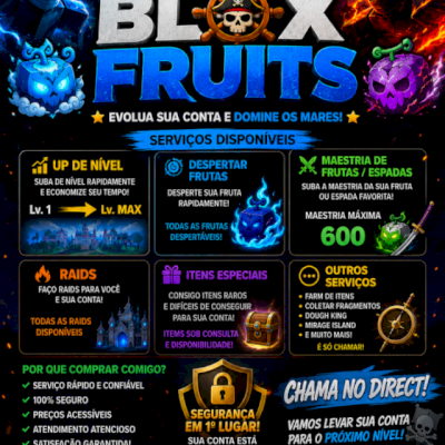 RAUL STORE ・SERVIÇOS DE BLOX FRUITS
