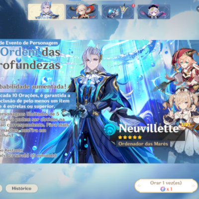 Conta De Genshin Iniciante