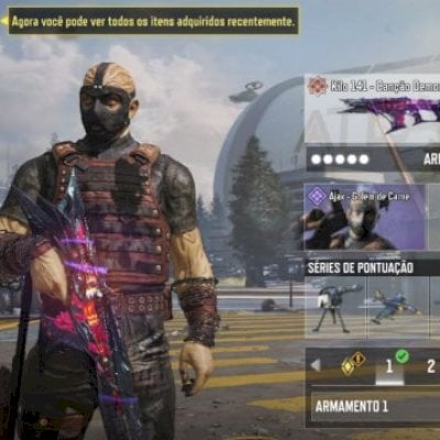 CONTA COD MOBILE LVL 359 COM VÁRIAS SKINS