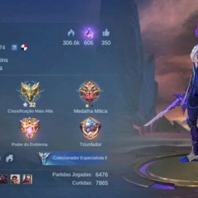 Conta lv74 celestial