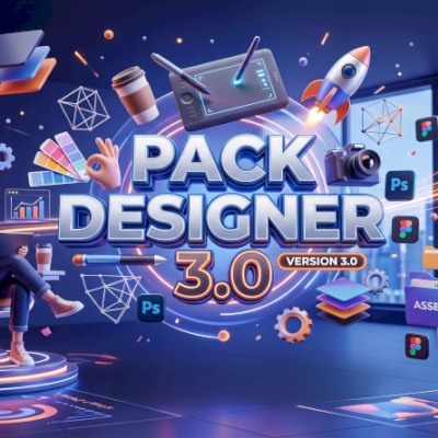 🎨 PACK DESIGNER 3.0: O Arsenal Definitivo para Criativos 🚀