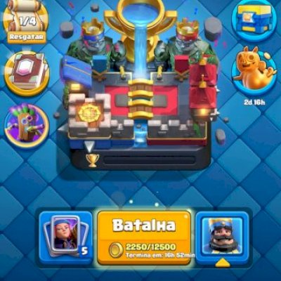 Conta 9k troféis, 8 evo completas, todas cartas, 11 elite já, e muitos coringas.