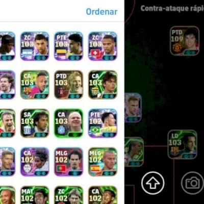 Conta eFootball Top Nível | 1ª Divisão | Força 3240 | Pack de Técnicos de Elite