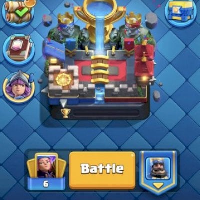 Conta 9k trofeus-4,4 mi ouro - 1700 gemas - rei 61-16 evos-25 elite