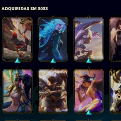 Conta Ouro 2 - Full Champions - 175 Skins - 280K EA