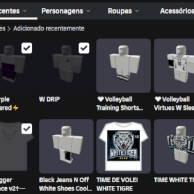 💥 CONTA COM VARIAS ROUPAS Y2K