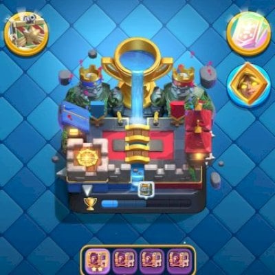 UPO SUA CONTA ATE 9500 TROFÉUS(ELOJOB CLASH ROYALE)