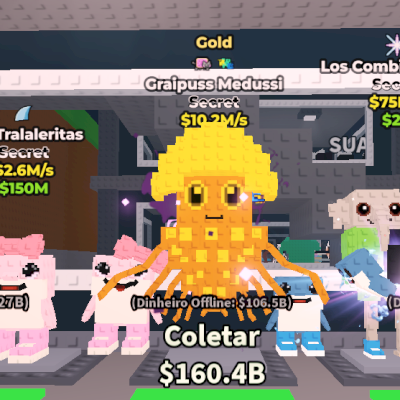 Graipus Medussi Gold 10.2M - Roube um Brainrot