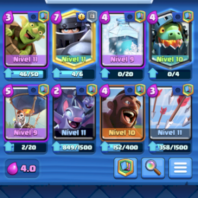 Vendo conta de clash Royale