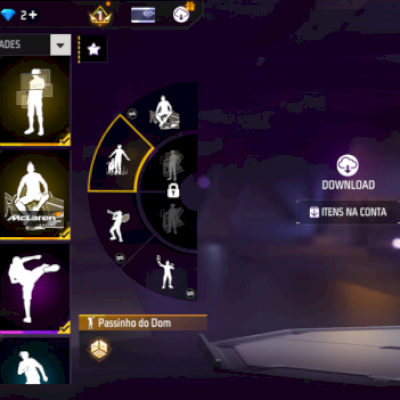Conta de free fire antiga  passes antigos incubadora de skin de arma e skin
