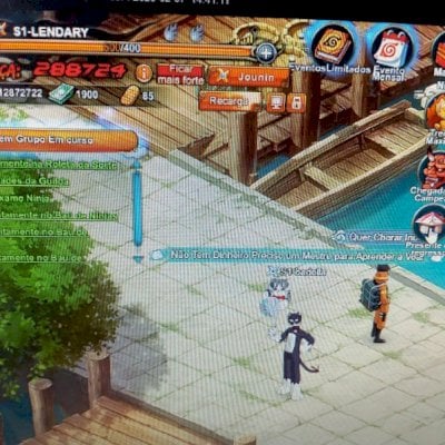 Conta do naruto online