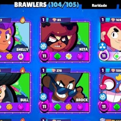 Vendo conta brawl star
