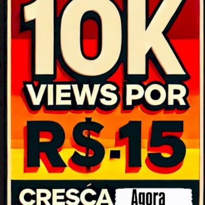 10k Visualizações em Reels por R$ 15! 🚀 Destaque seu conteúdo agora e cresça!