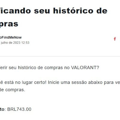 Conta Valorant MMR GOLD/PLAT