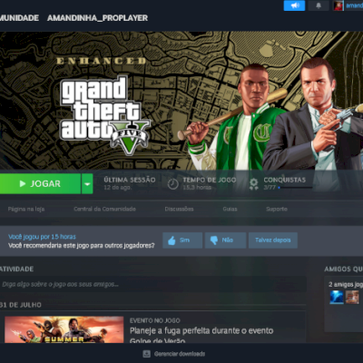 conta steam