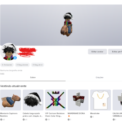 CONTA ROBLOX (ROBUX GASTOS) FULL ACESSO NO PRECINHO!