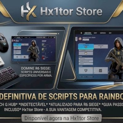 SCRIPT NO RECOIL R6 SIEGE PC LOGITECH | UNIVERSAL OU POR ARMA