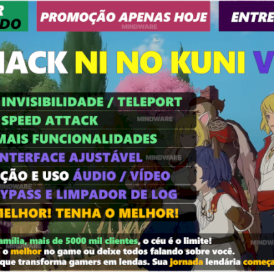 CHEAT NI NO KUNI NFT V2 🚀 100% INDETECTÁVEL E PRIVADO - [RECOMENDAMOS]