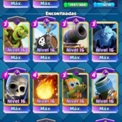 Conta Clash royale Upada