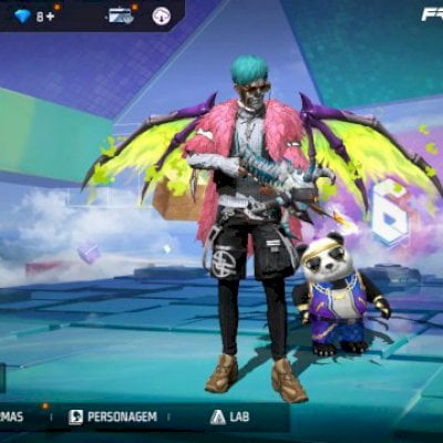 Nível 62 de 2018 com vários passes, conjuntos antigos e skins de armas.