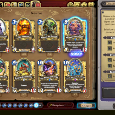 Conta de Hearthstone Completa – Coleção Épica e Antiga