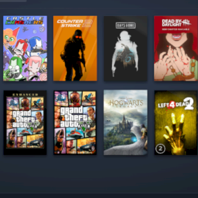 Conta steam com 1.513 reais em jogos