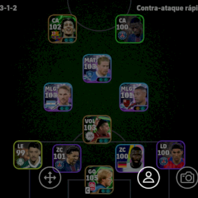 Conta de efotball iniciante boa!
