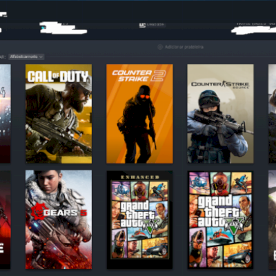 CONTA STEAM 2018 + JOGOS