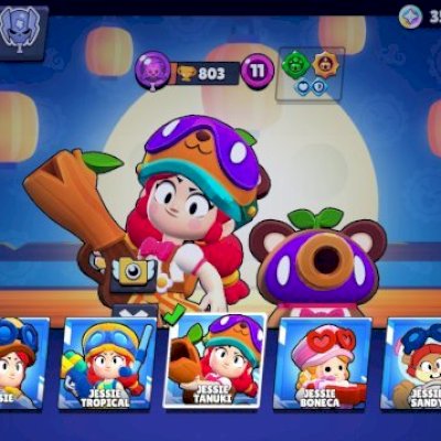 Conta com skin de evento e hipercarga