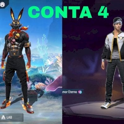 CONTA COM COELHO CHAMUSCADO E CONTA COM COELHO ELÉTRICO