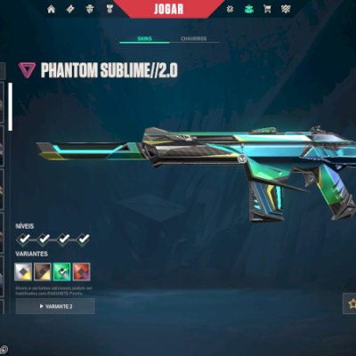 CONTA VALORANT ASCENDENTE + SKINS