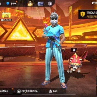 Conta de freefire gemada