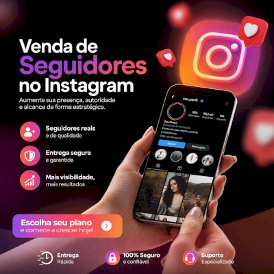 SEGUIDORES MUNDIAIS PARA INSTAGRAM - PROMOÇÃO - INSTAGRAM SEGUIDORES - INSTAGRAM