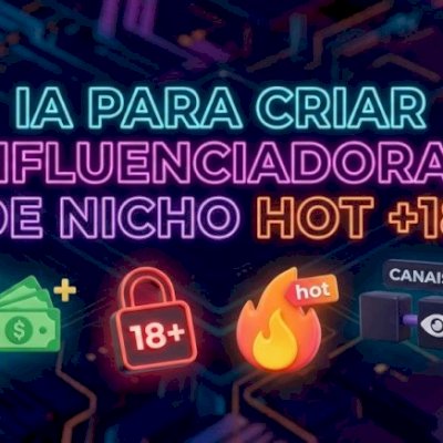 🔥 CRIE SUA MODELO IA: Gerador de Influenciadoras para Nicho Hot 💋 | + Galeria