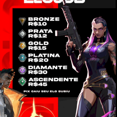 EloJob Conta de valorant +rapido que vc verá