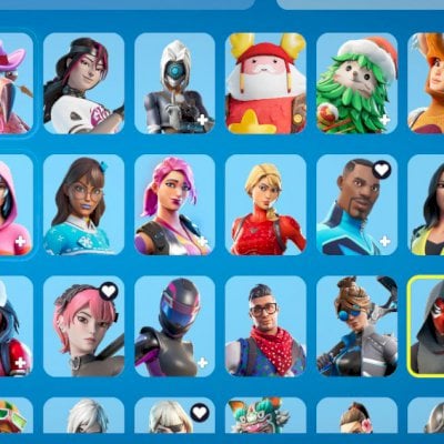 CONTA FORTNITE RARÍSSIMA (TRAVIS SCOTT, IKONIK, GLOW, MINTY AXE)