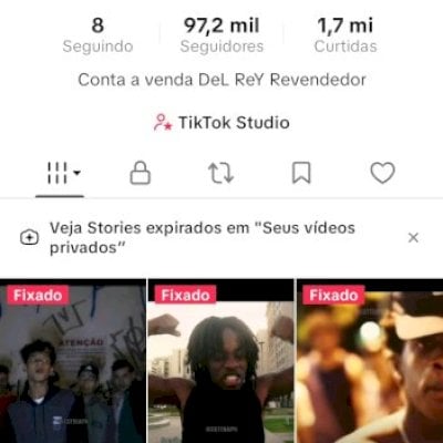 Tiktok com quase 100k de seguidores 100% reais e orgânico (Leia a descrição)