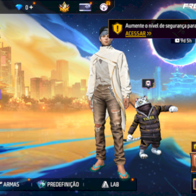 conta de free fire basica pra jogar melhor