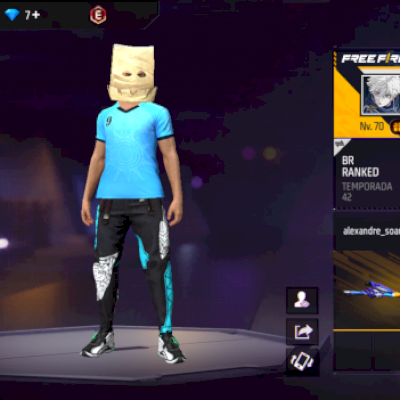 Venda de conta de freefire super gemada